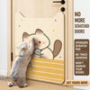 Self-Adhesive Cat Scratching Pad for Doors