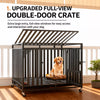 Heavy-Duty Metal Dog Crate for Indoor Use