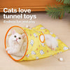 Cat Crinkle Tunnel Bag Toy