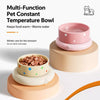 Ceramic Pet Water Bowl with Dotted Design