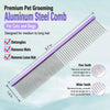 Multi-Purpose Grooming Comb for Cats and Dogs