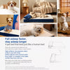 Memory Foam Pet Bed Mat for Small Dogs, Removable & Washable