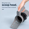 All-in-One Cat Litter Scoop with Built-In Bag Storage