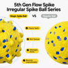 Dog Ball Toy with Round and Spiky Texture Options