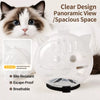 Transparent Cat Cone Collar for Grooming and Routine Care