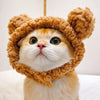 Pet Character Hats – Cotton-Linen Costume Headwear