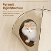 Enclosed Portable Pet Tent Bed for Cats and Small Dogs