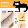 Wall-Mounted Cat Scratcher with Self-Adhesive Backing