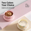 Ceramic Pet Water Bowl with Dotted Design