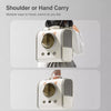 Capsule-Style Pet Carrier Backpack for Cats & Small Dogs