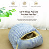 Covered House-Style Pet Bed for Cats and Small Dogs