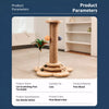 Cat Scratching Post with Interactive Treat Toy
