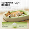 Waterproof All-Season Dog Bed with Washable Cover