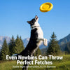 Floating Dog Frisbee Toy for Fetch, Training, and Water Play