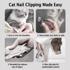Cat Nail Clippers with Dual-Size Round Nail Openings