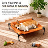 Elevated Dog Cot Bed with Metal Frame