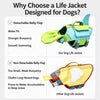 Dog Life Jacket for Swimming and Water Activities