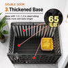 Heavy-Duty Metal Dog Crate for Indoor Use