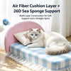 Waterproof Cat Bed Mattress with Removable, Washable Cover