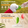 Foldable Silicone Pet Water Bottle for Walks and Outdoor Trips