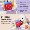 21-Hole Interactive Treat-Hiding Dice Toy for Dogs