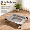 Elevated Dog Cot Bed with Metal Frame