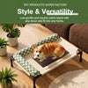 Portable Elevated Pet Bed with Breathable Mesh for Dogs and Cats