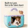 Corduroy Pet Bed with Removable, Washable Cover