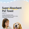 Suede Pet Drying Towel for Dogs and Cats