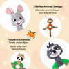 Plush Squeaky Animal Toy for Dogs