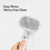 2-in-1 Dog & Cat Deshedding and Detangling Grooming Brush