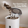 Adjustable Automatic Cat Feeder & Non-Electric Water Dispenser