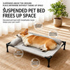 Elevated Dog Cot Bed with Metal Frame