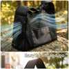 Breathable Mesh Crossbody Pet Carrier for Cats & Small Dogs