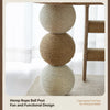 Low-Profile Cat Tree with Sisal Scratching Post and Cat Bed