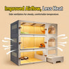 Indoor Cat Enclosure with Integrated Litter Box Area