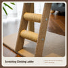 Low-Profile Cat Tree with Sisal Scratching Post and Cat Bed