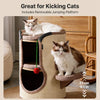 Sisal Barrel Cat Tree with Hideaway and Scratcher