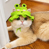 Pet Character Hats – Cotton-Linen Costume Headwear