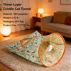 Cat Crinkle Tunnel Bag Toy