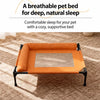 Elevated Dog Cot Bed with Metal Frame