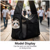 Breathable Faux Leather Crossbody Pet Carrier for Cats & Dogs