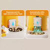 Automatic Pet Feeder and Water Dispenser with Dual Bowls