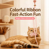 Feather Cat Teaser Wand Toy for Interactive Play