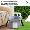 Canvas Pet Car Seat Bed for Small Dogs and Cats