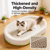 Oval Cat Scratcher Lounge Bed