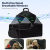 Foldable Pet Stroller with Detachable Carrier