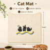 Self-Adhesive Cat Scratching Pad for Doors