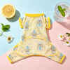 Four-Leg Mesh Dog Shirt with Printed Design