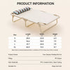 Elevated Dog Cot with Nylon Cover and Stainless Steel Frame